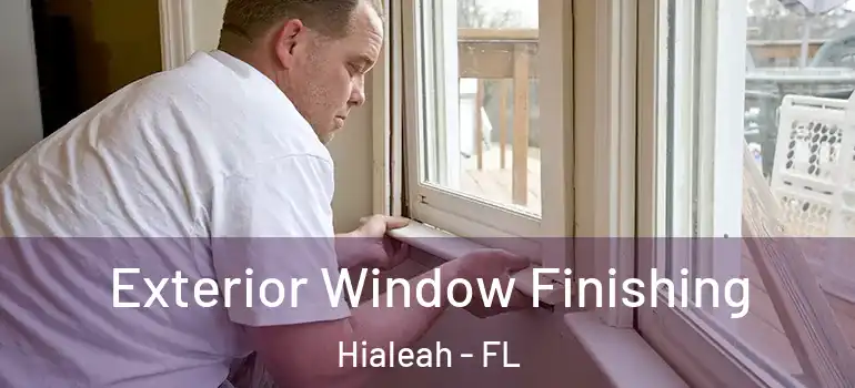 Exterior Window Finishing Hialeah - FL