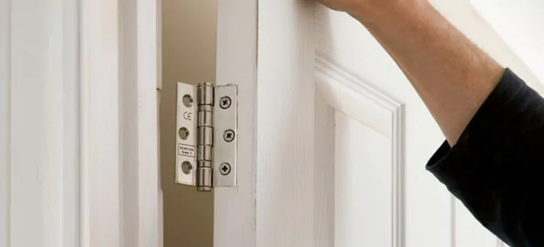 Bathroom Stall Door Hinge Repair in Hialeah, FL