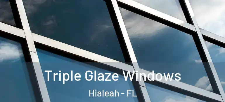  Triple Glaze Windows Hialeah - FL