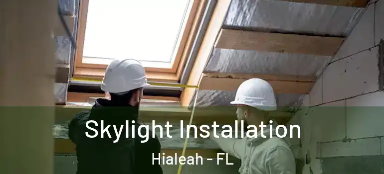  Skylight Installation Hialeah - FL