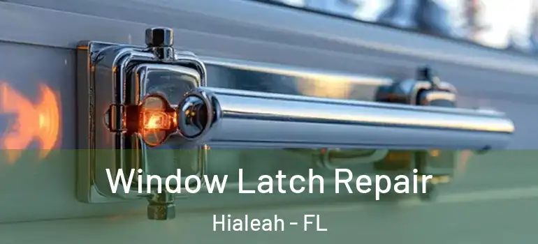 Window Latch Repair Hialeah - FL